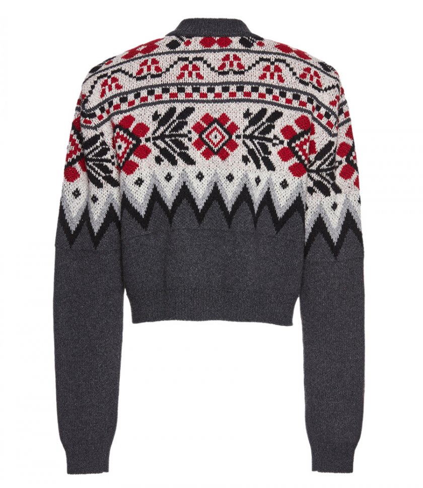 FAIR ISLE CASHMERE CARDIGAN