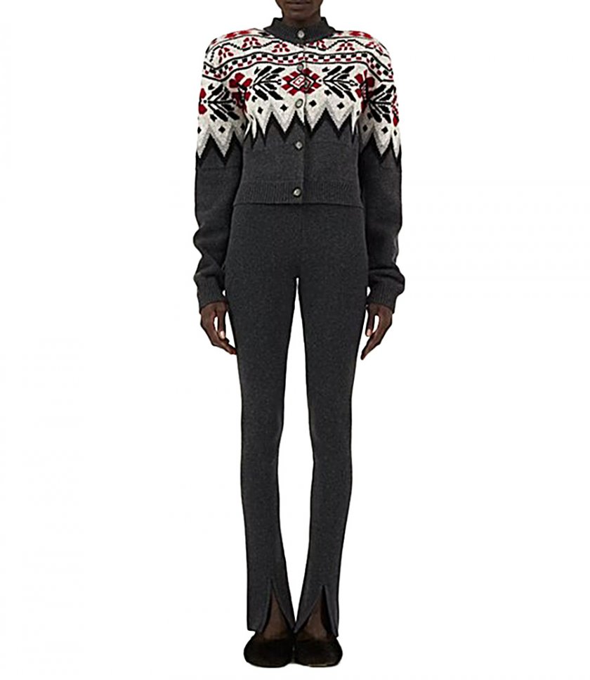 FAIR ISLE CASHMERE CARDIGAN