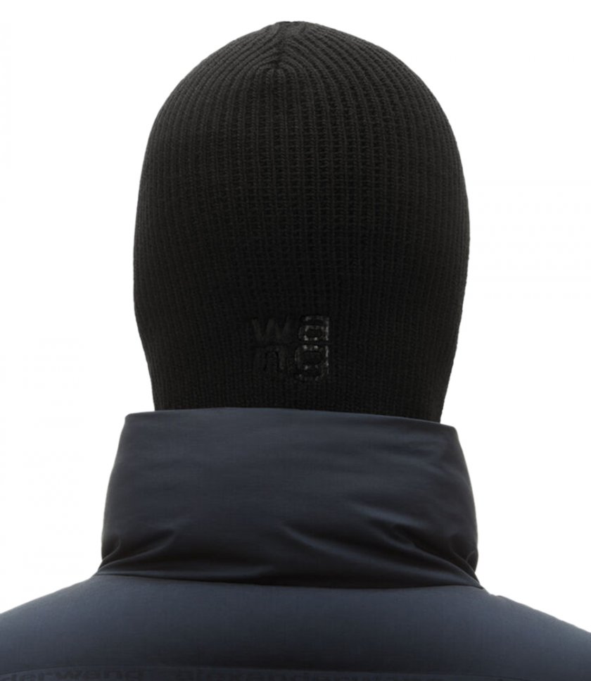 LOGO BALACLAVA IN COMPACT DEBOSS