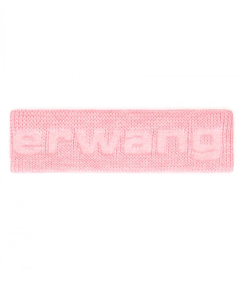 LOGO HEADBAND IN COMPACT DEBOSS