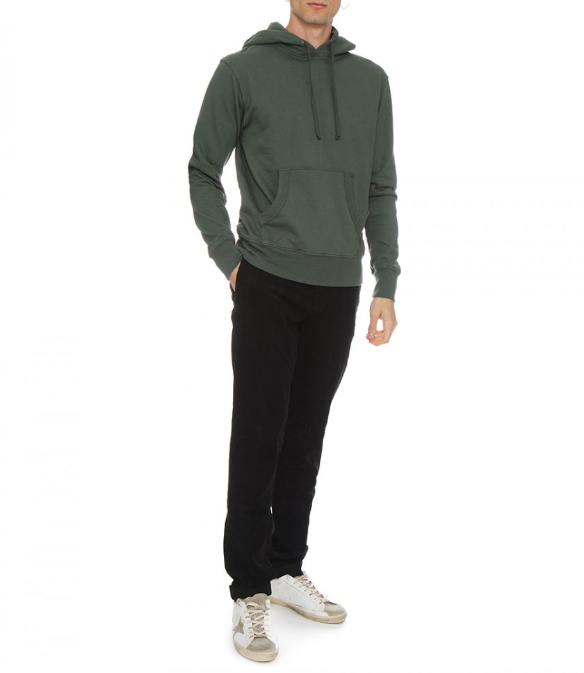 L/S SUPIMA PULLOVER HOODED SWEATSHIRT
