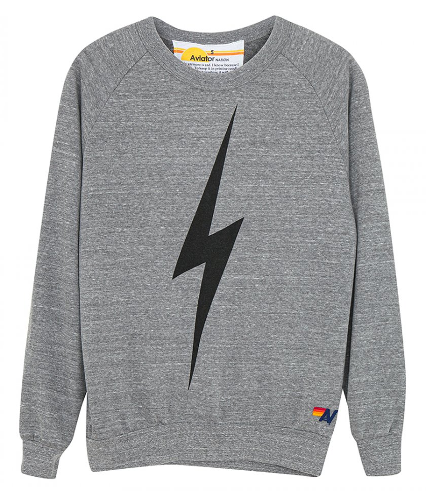 AVIATOR NATION - BOLT CREW SWEATSHIRT