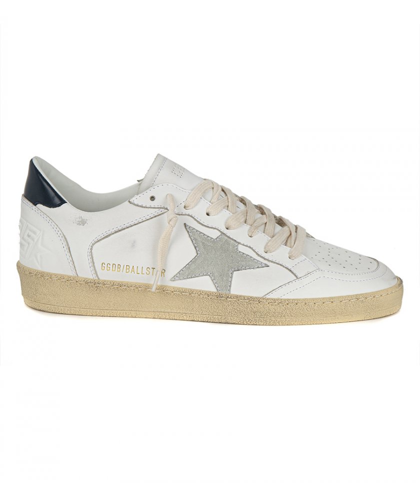 SNEAKERS - SHINY LEATHER HEEL BALL STAR