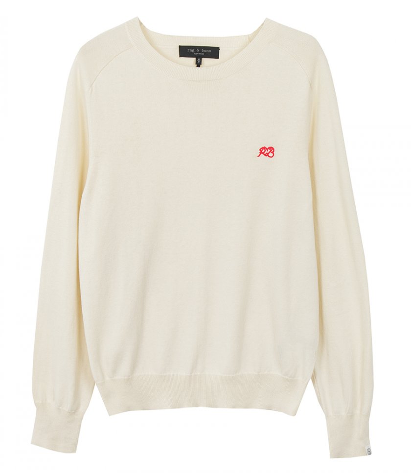 CLOTHES - LOVE RB COTTON CREW