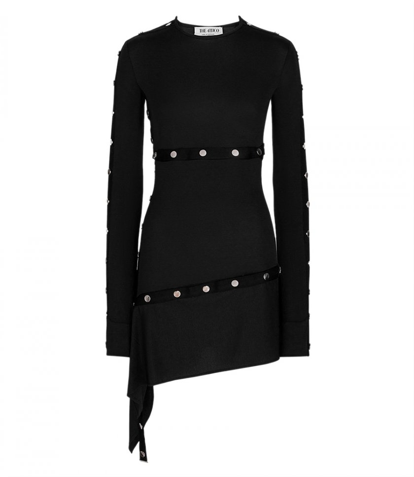CLOTHES - BLACK MINI DRESS