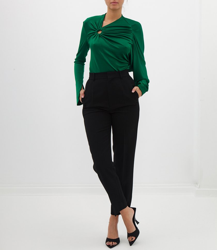 HIGH WAIST 3/4 TROUSER