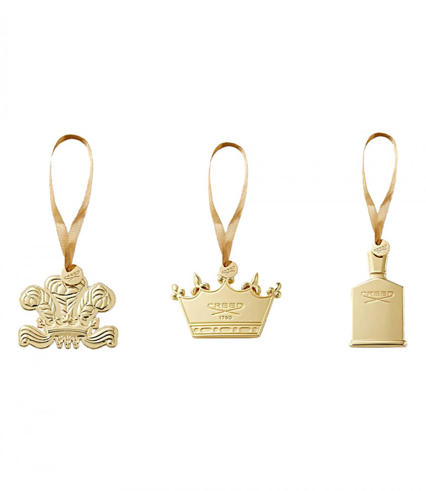 CREED FRAGRANCES - SCENTED ORNAMENTS-(SET OF 3) - BIRMANIE OUD