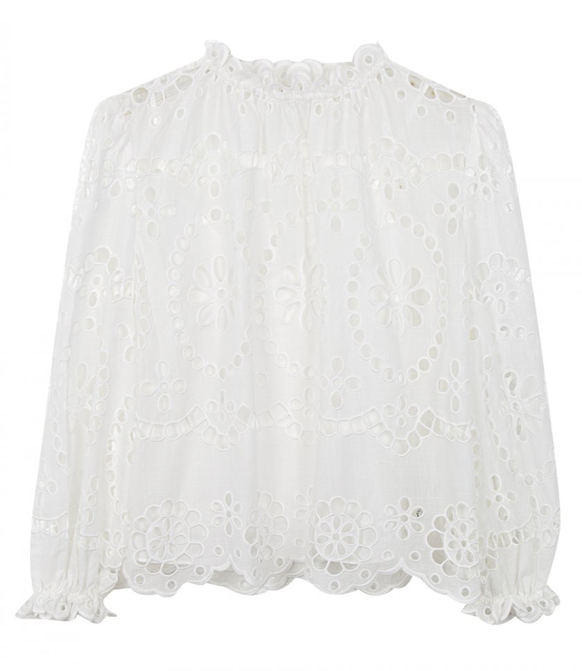 TOPS - LEXI EMBROIDERED BLOUSE