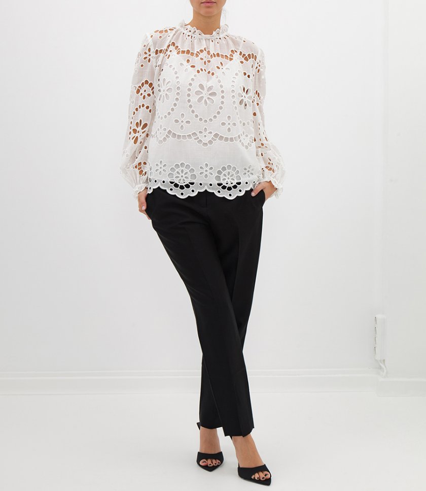 LEXI EMBROIDERED BLOUSE