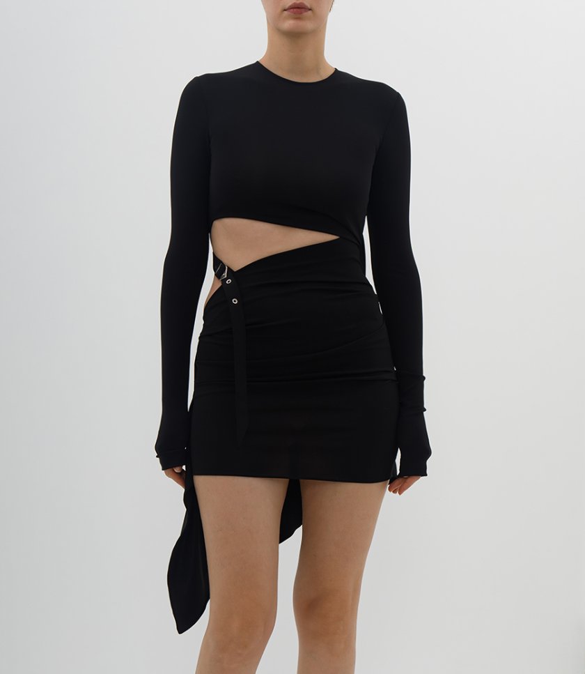 DARK GRAPE MINI DRESS
