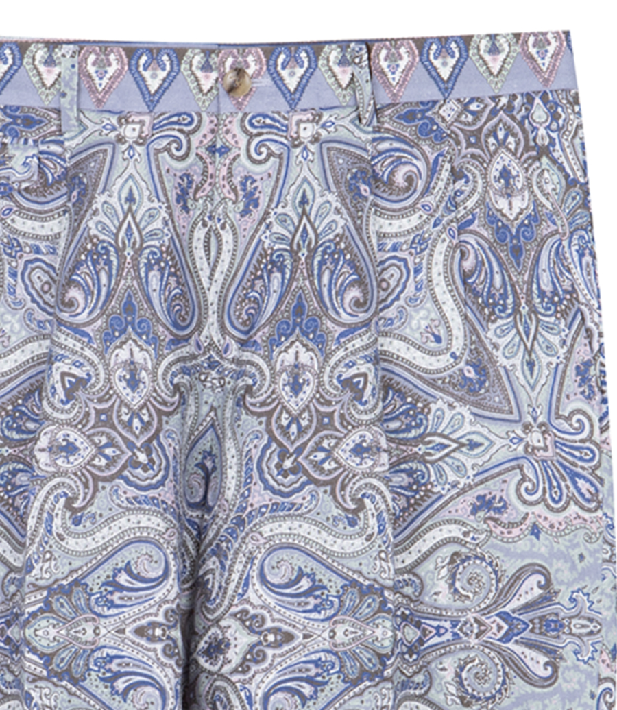PLACED PRINT SHORTS