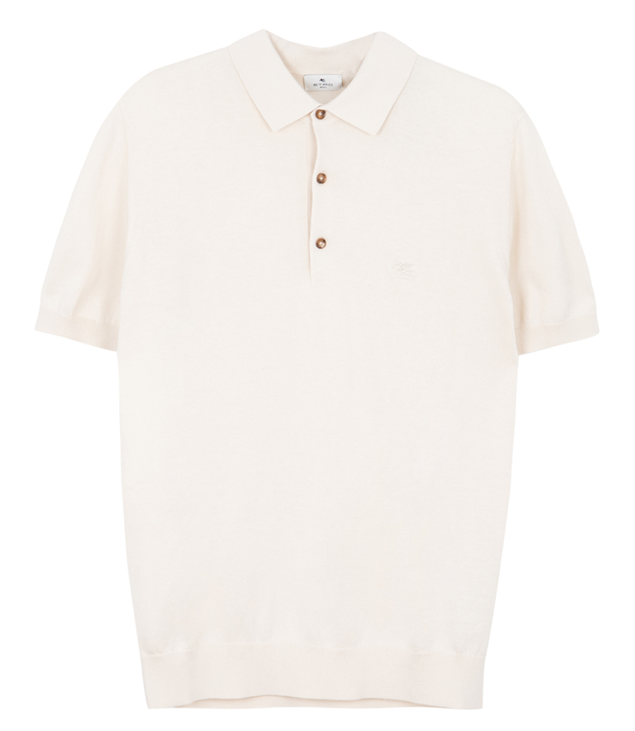 ETRO - KNITTED POLO S/S