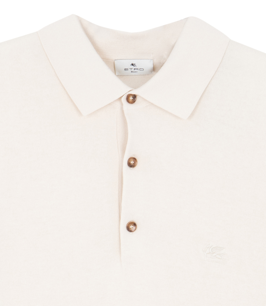 KNITTED POLO S/S