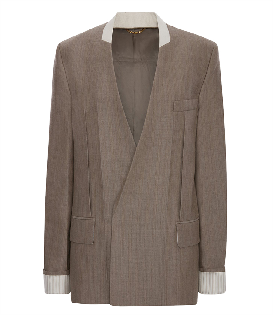 VICTORIA BECKHAM - COLLARLESS JACKET