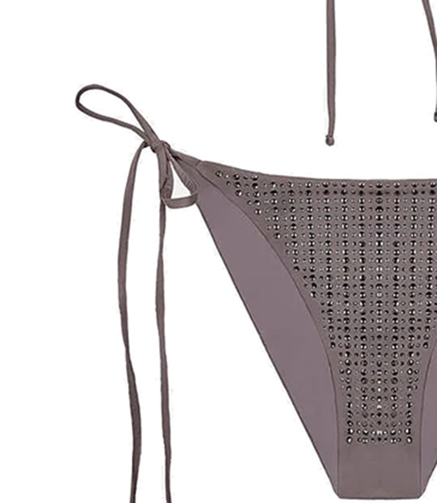 TRIANGLE WITH SELF TIE SLIP