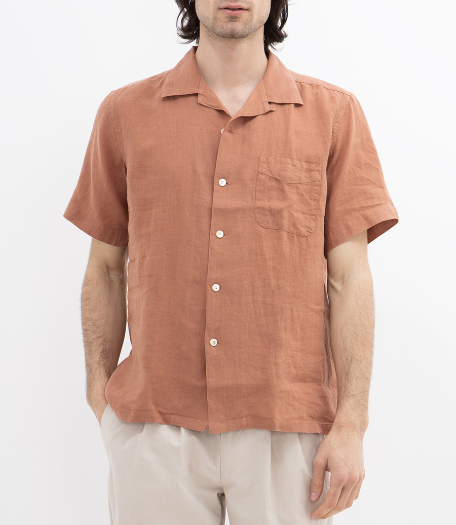 LINEN PALMITO MC PAT