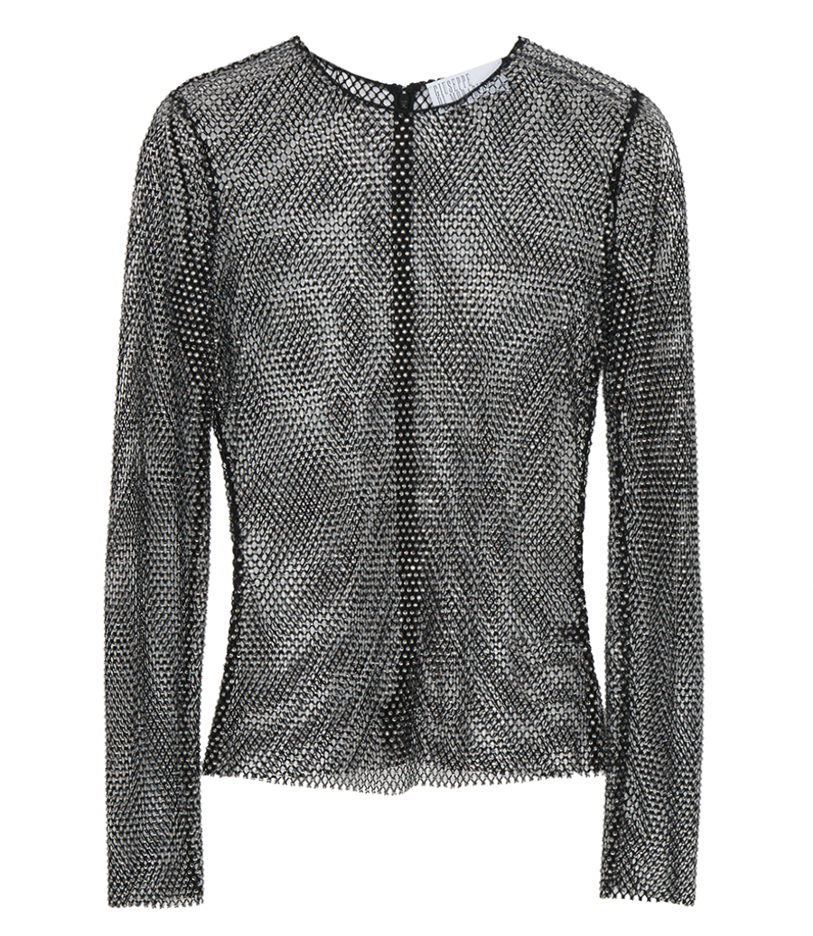 GIUSEPPE DI MORABITO - CRYSTAL EMBELLISHED  TOP