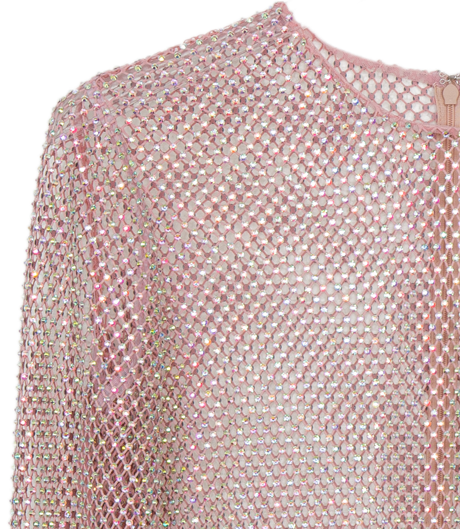 CRYSTAL EMBELLISHED  TOP