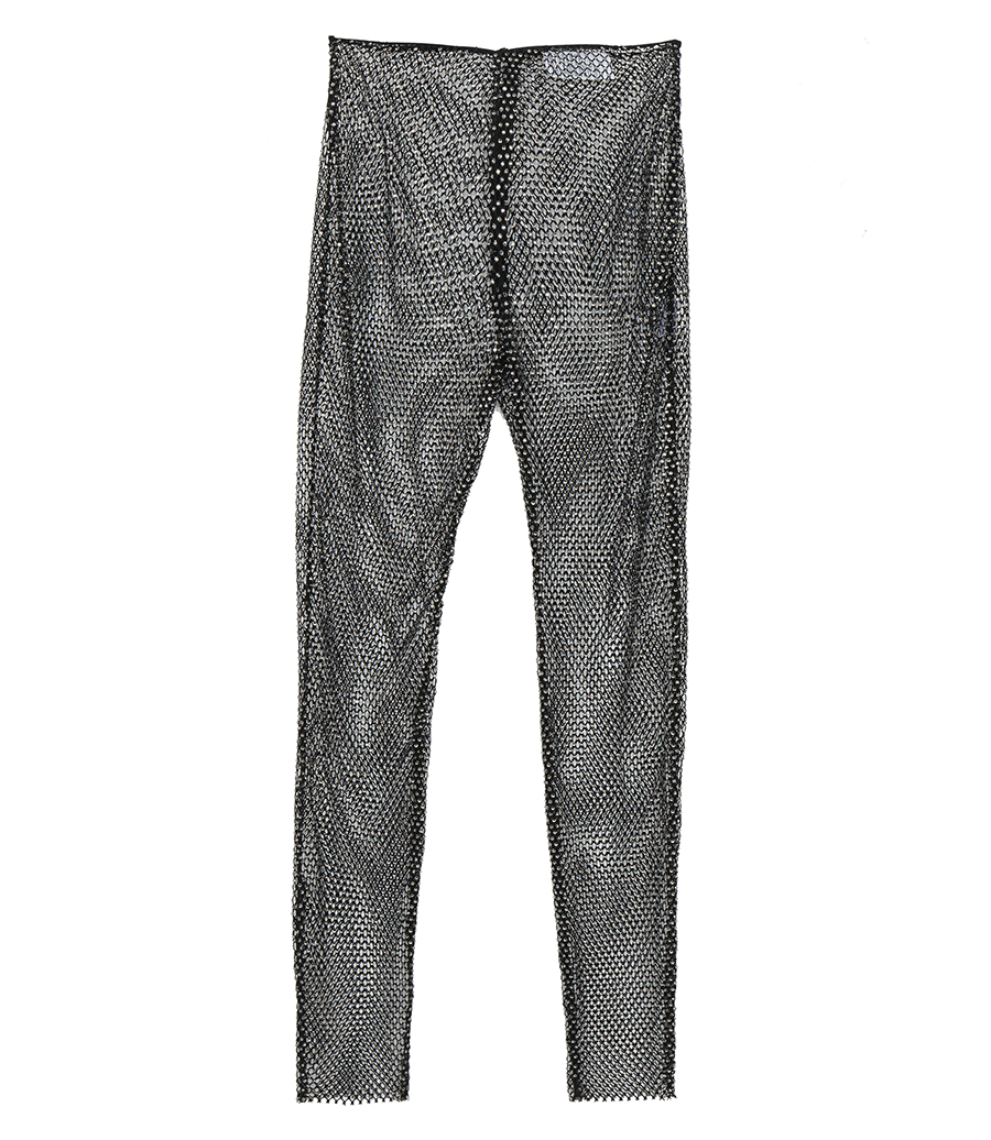 GIUSEPPE DI MORABITO - CRYSTAL EMBROIDERED LEGGINGS