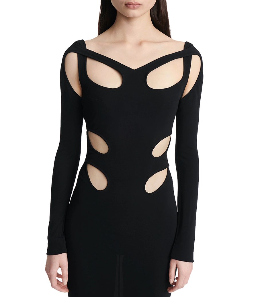 TRIPLE LOOP GOWN