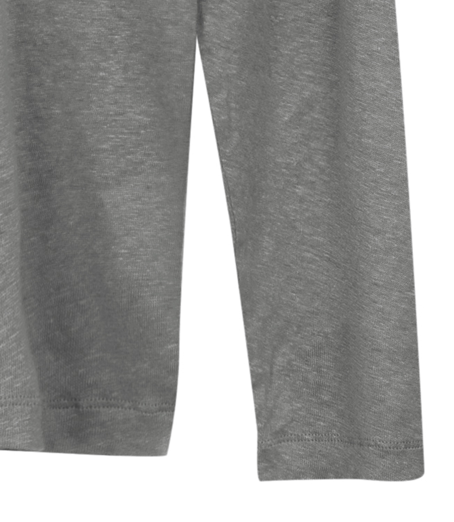 LINEN POLO LS