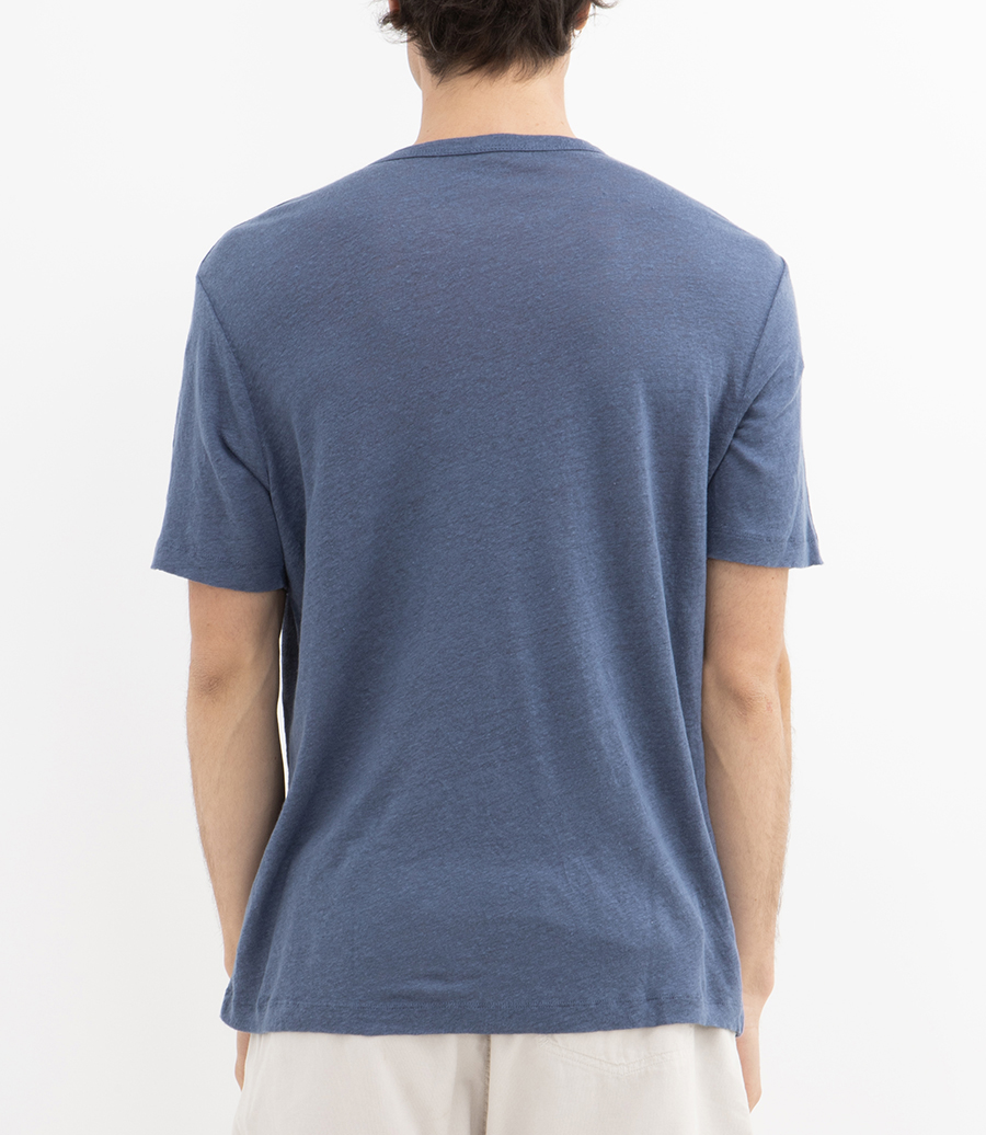 LINEN CREW SS