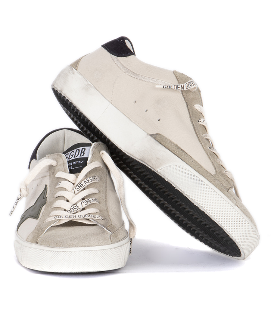 OLIVE SUEDE STAR SUPER-STAR