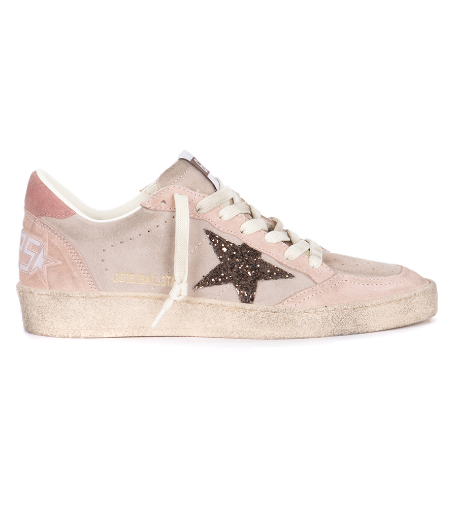 GOLDEN GOOSE  - BLACK GLITTER STAR BALL STAR