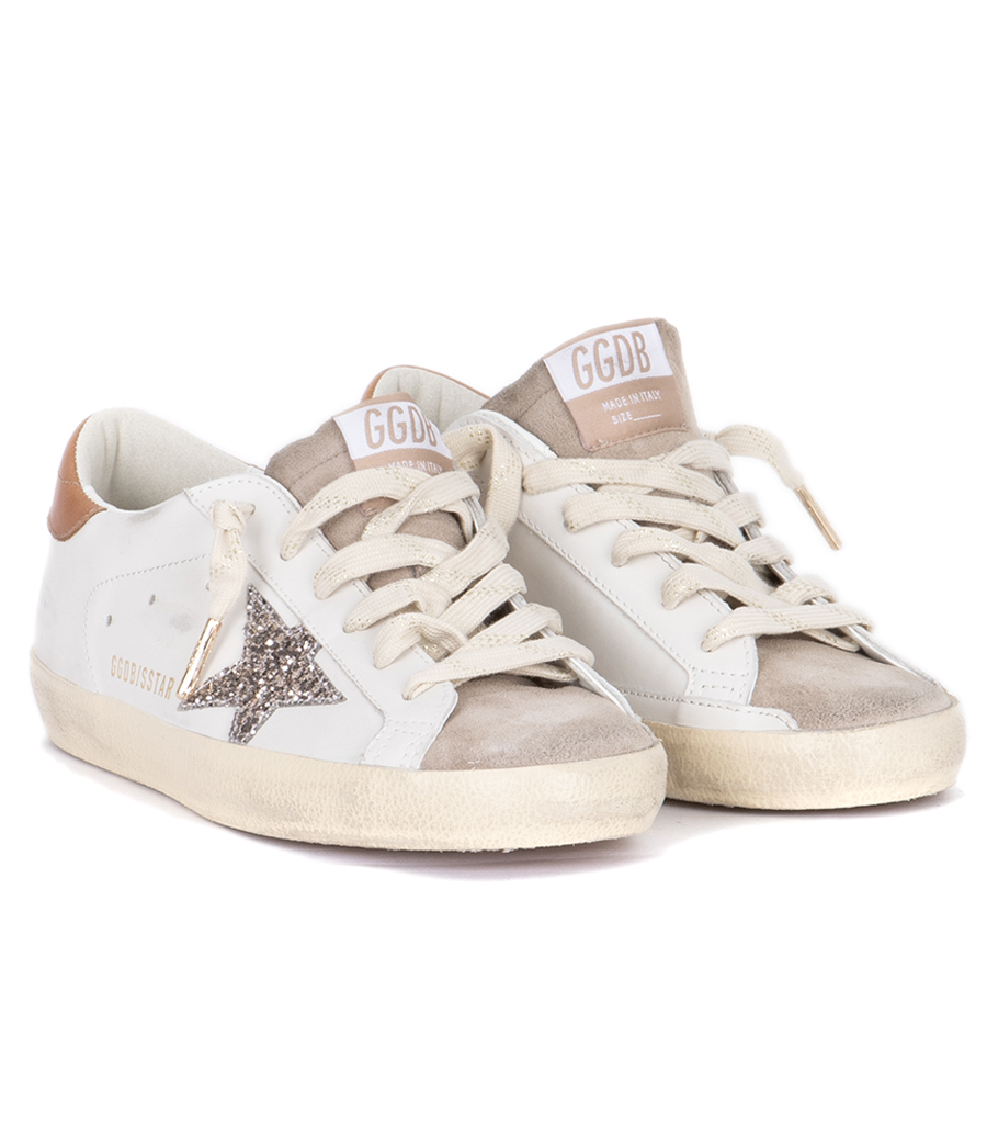 SILVER GLITTER STAR SUPER-STAR
