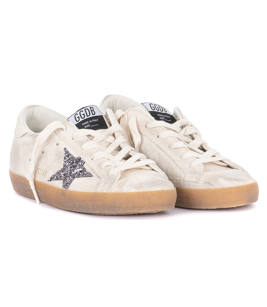 BLACK GLITTER STAR SUPER-STAR