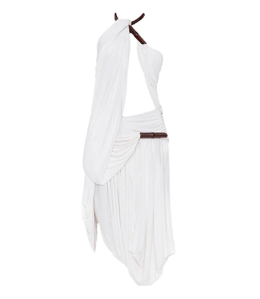 CHRISTOPHER ESBER - CHIME NECKLACE DRAPE DRESS