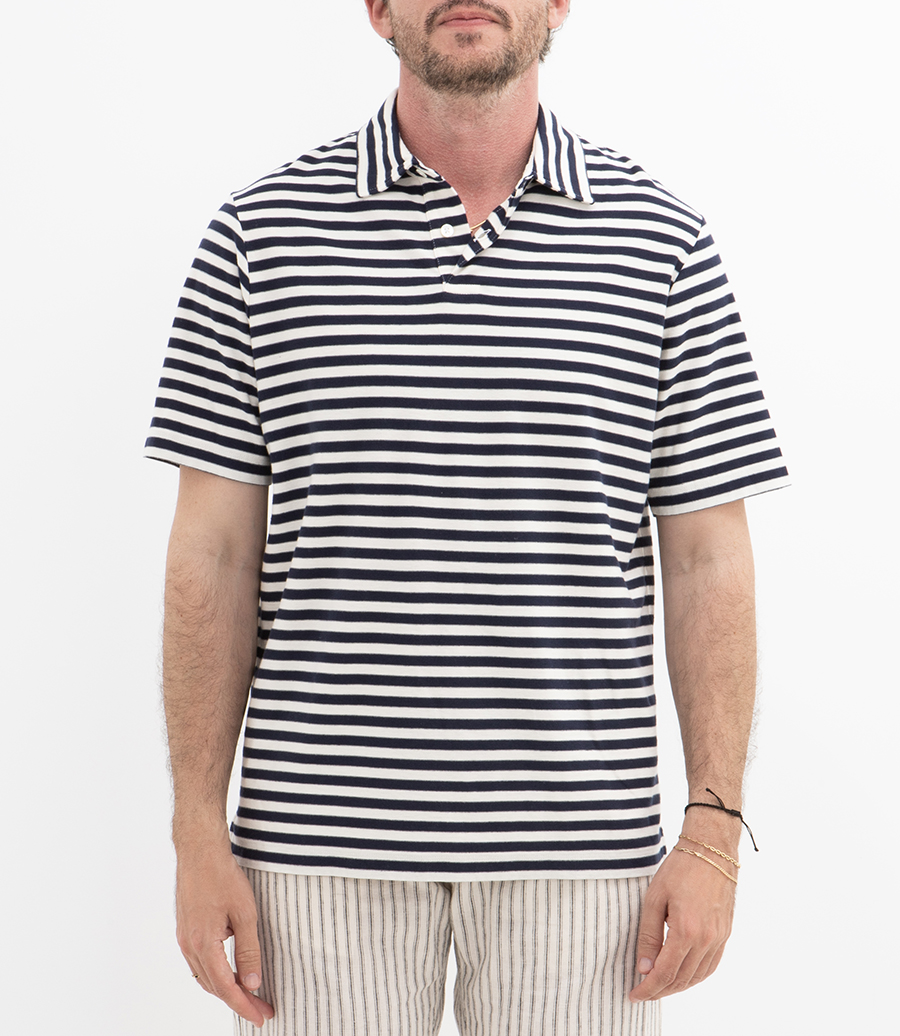 POLO STRIPE SS