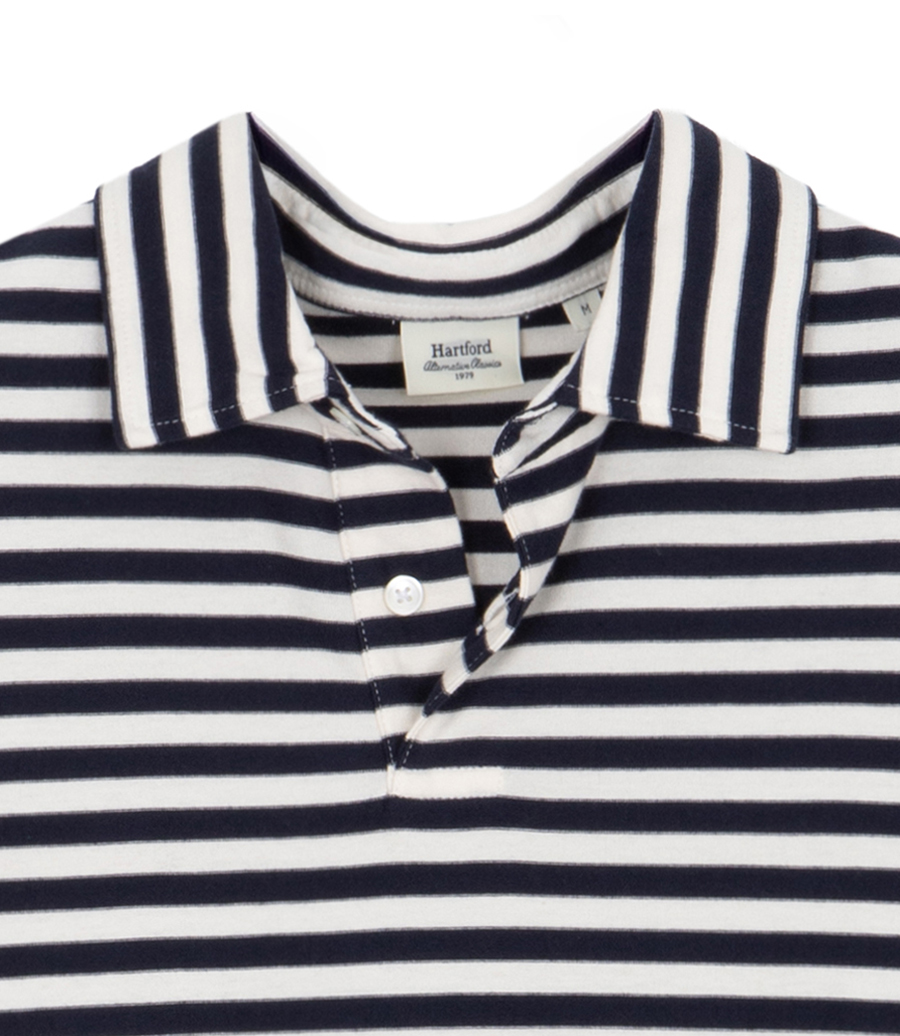 POLO STRIPE SS