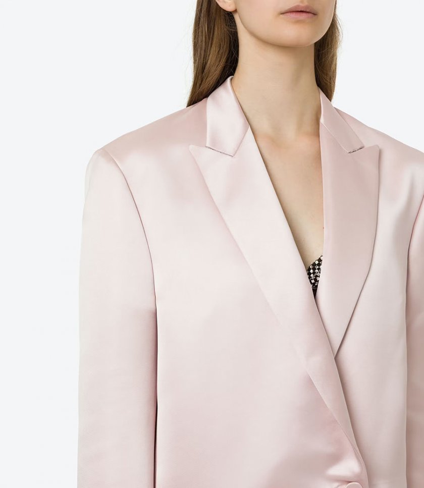 OVERSIZED DUCHESSE JACKET