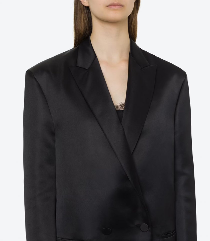 OVERSIZED DUCHESSE JACKET
