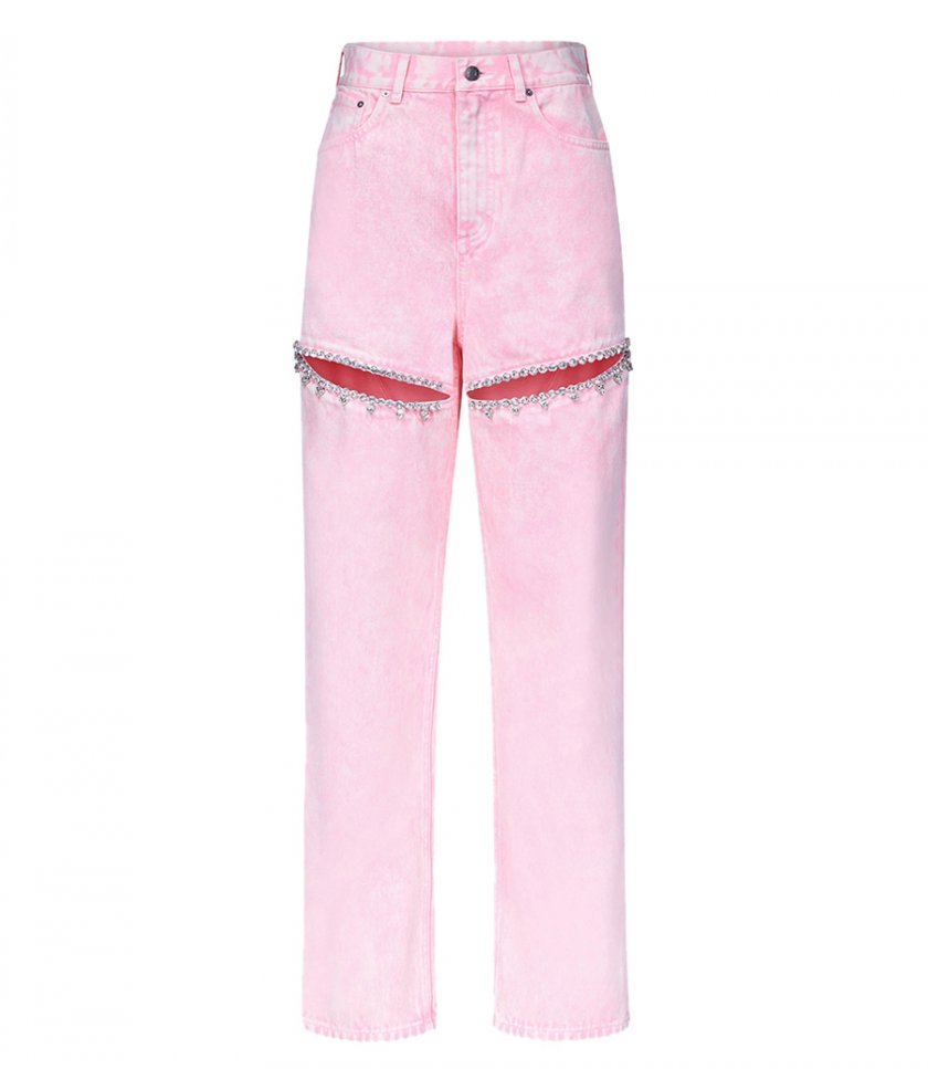 SALES - CRYSTAL SLIT JEAN
