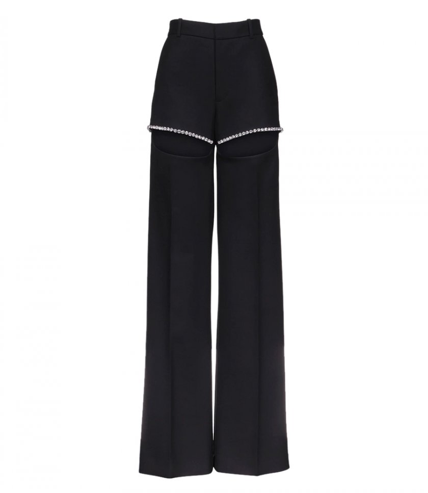 SALES - CRYSTAL SLIT TROUSER