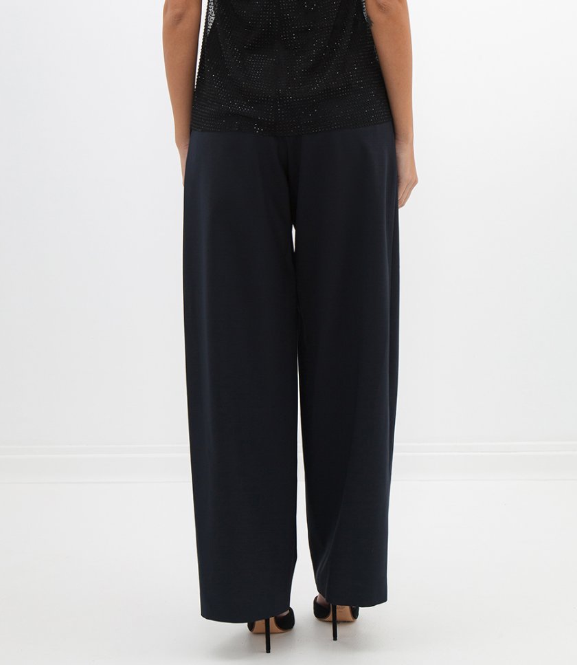 OVERSIZED TROUSERS IN LIGHT STRETCH  WOOL