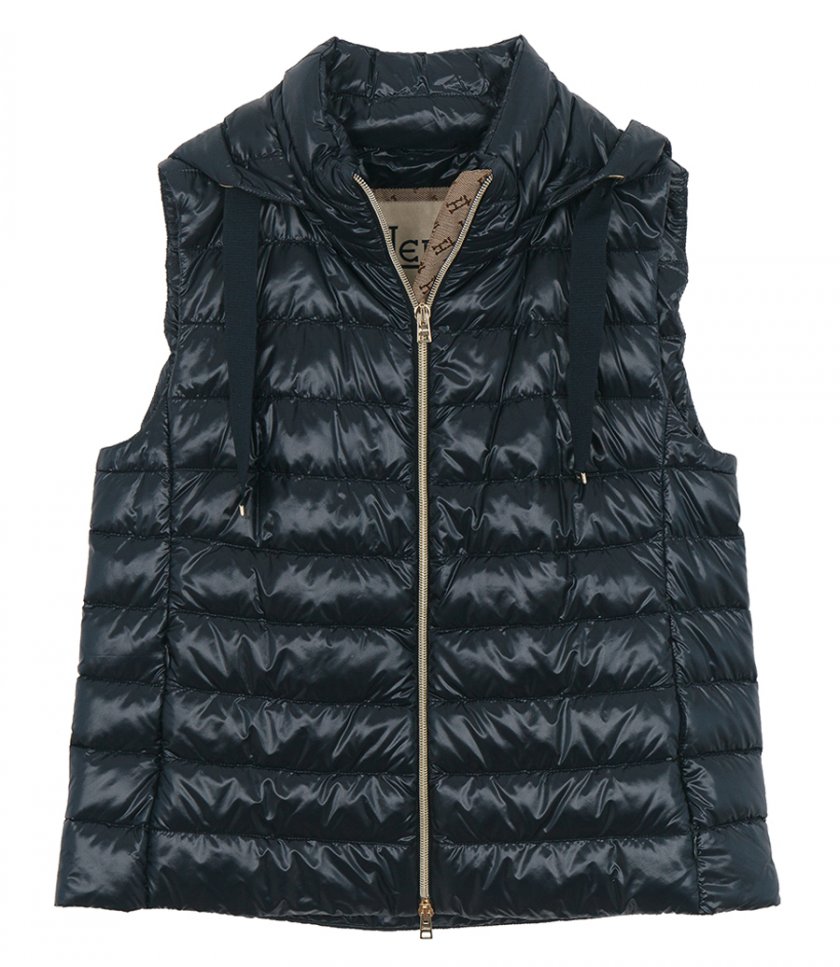 JACKETS - HOODED PADDED VEST