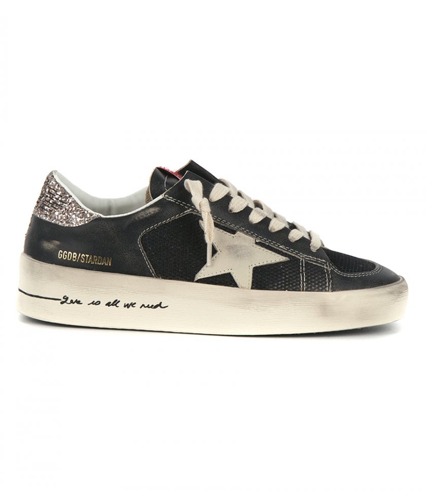 SHOES - BLACK LEATHER STARDAN