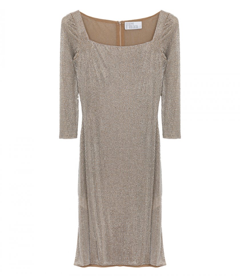 SALES - MIDI DRESS WITH RHINESTONES