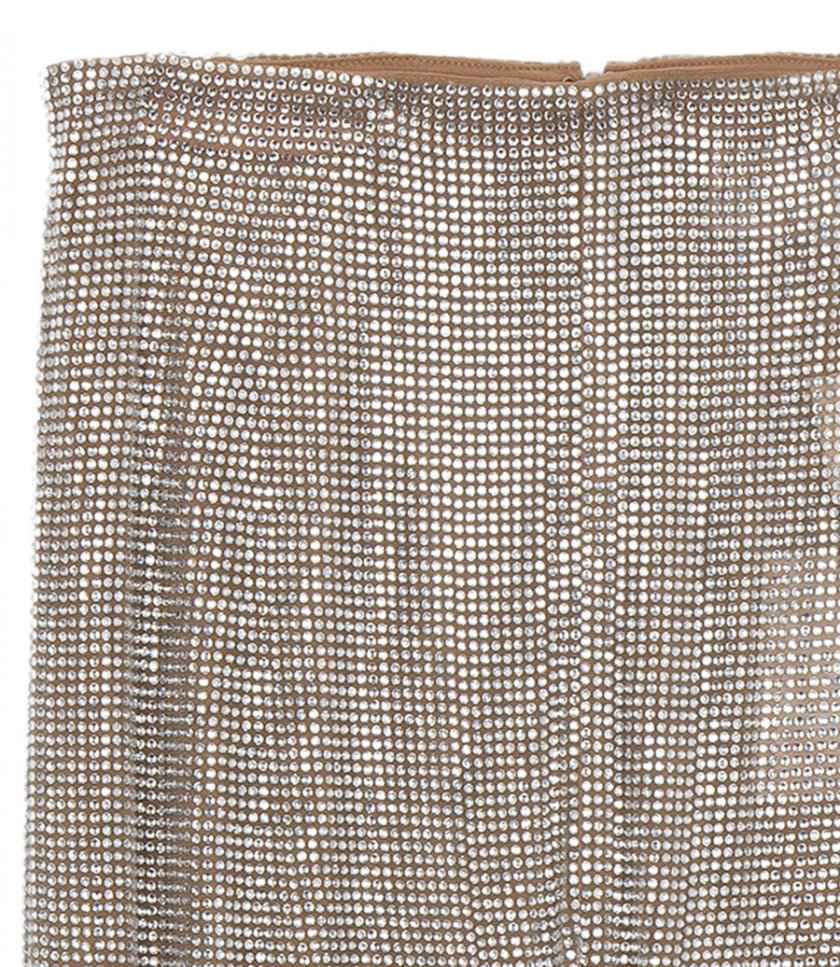 PANTALONE TEMPESTATO DA MICRO STRASS ALL-OVER