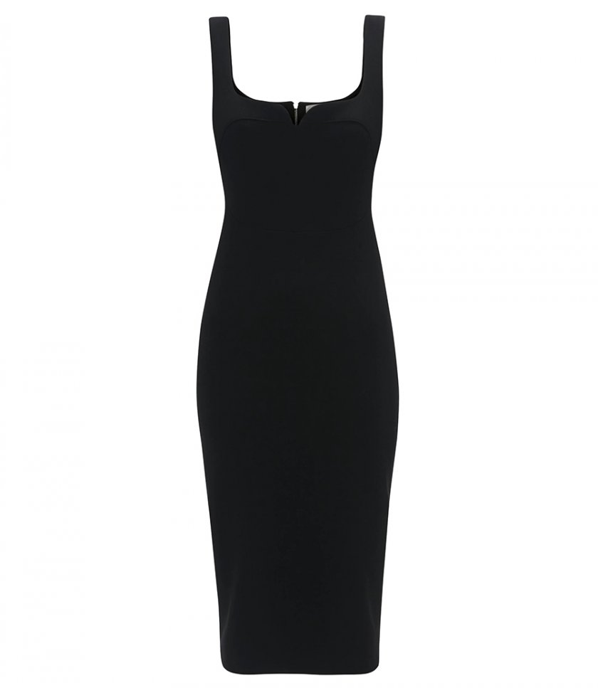 JUST IN - SLEEVELESS FITTED T-SHIRT DRESS