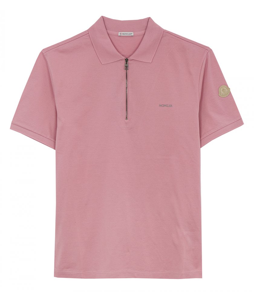 JUST IN - ZIP-UP POLO SHIRT