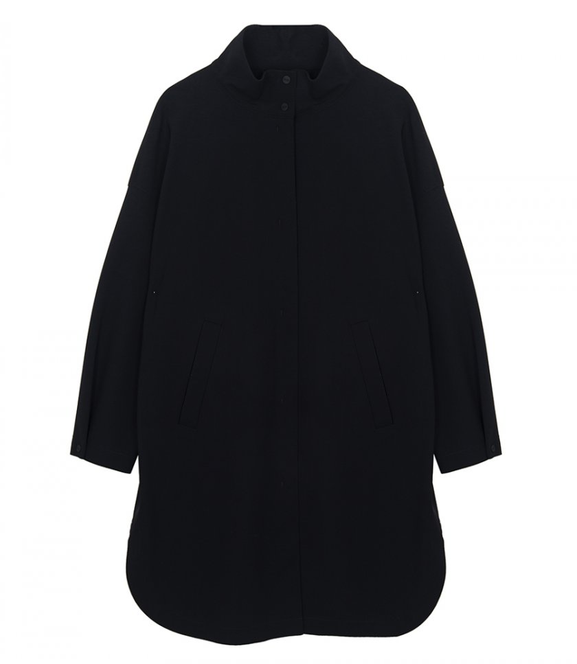 HERNO - FIRST-ACT PEF HIGH-NECK COAT