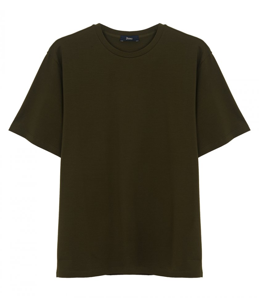 CLOTHES - T-SHIRT IN SUPERFINE COTTON STRETCH