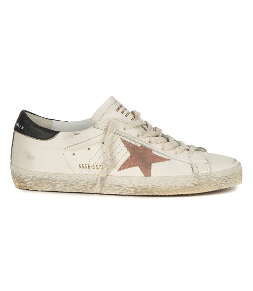 SHOES - PINK SUEDE STAR SUPER-STAR