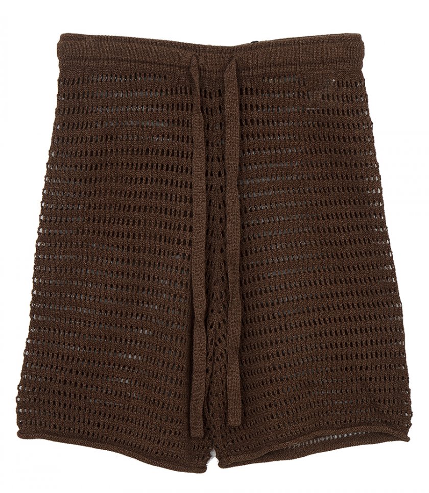 COMMAS - OPEN WORK SHORTS