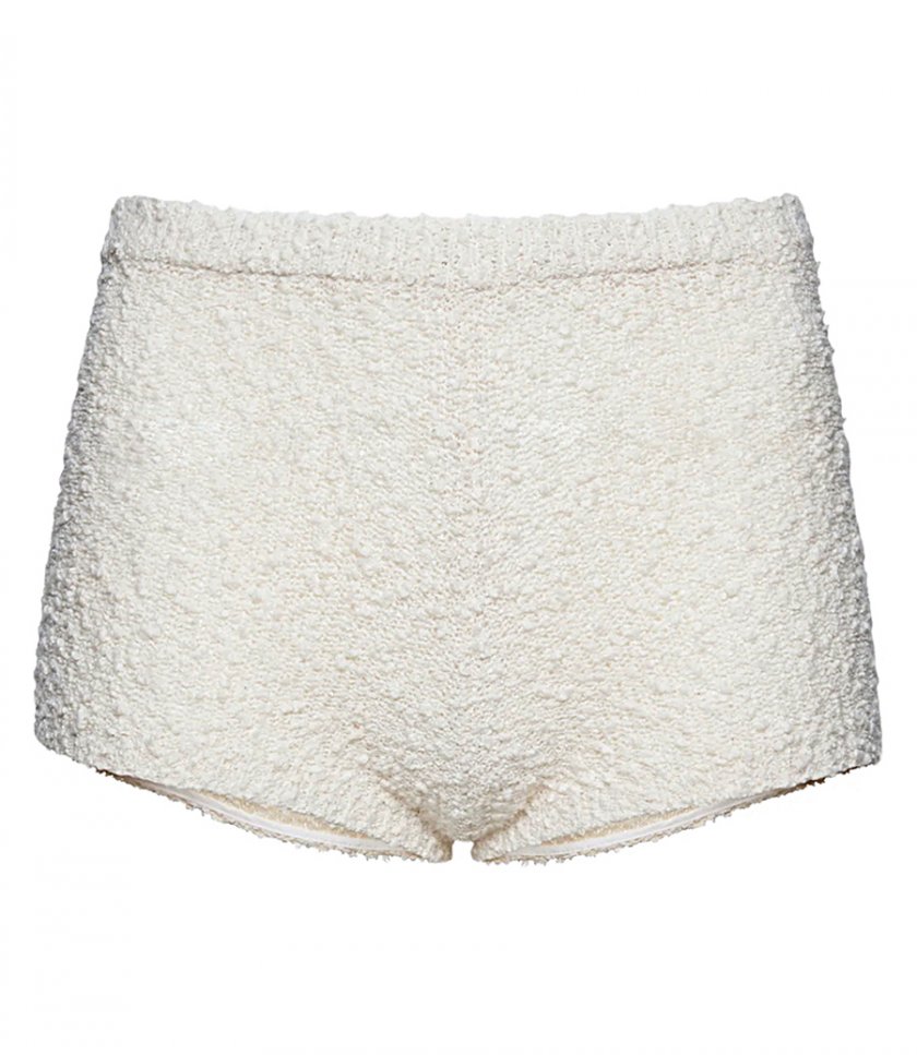 JUST IN - BOUCLE KNIT MINI SHORTS