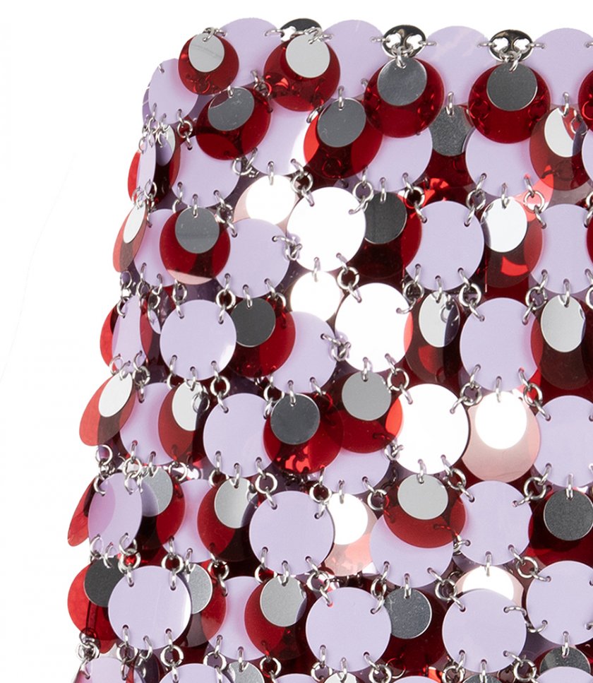 THE LILA SPARKLE DISCS SKIRT